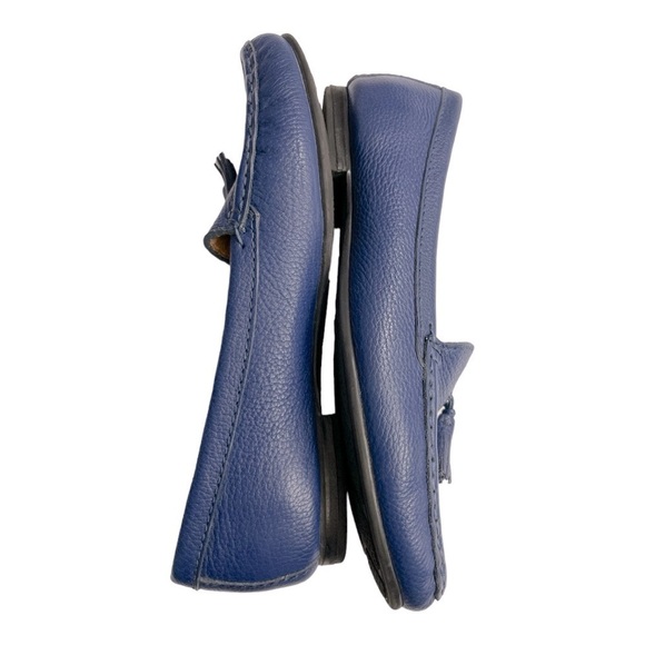 Driver Club Murray Hill Leather Loafer Blue 8.5 - Picture 14 of 16